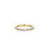 The Exclusive Collection trouwring in geel goud 18kt met briljant van 0.33 karaat - thumb