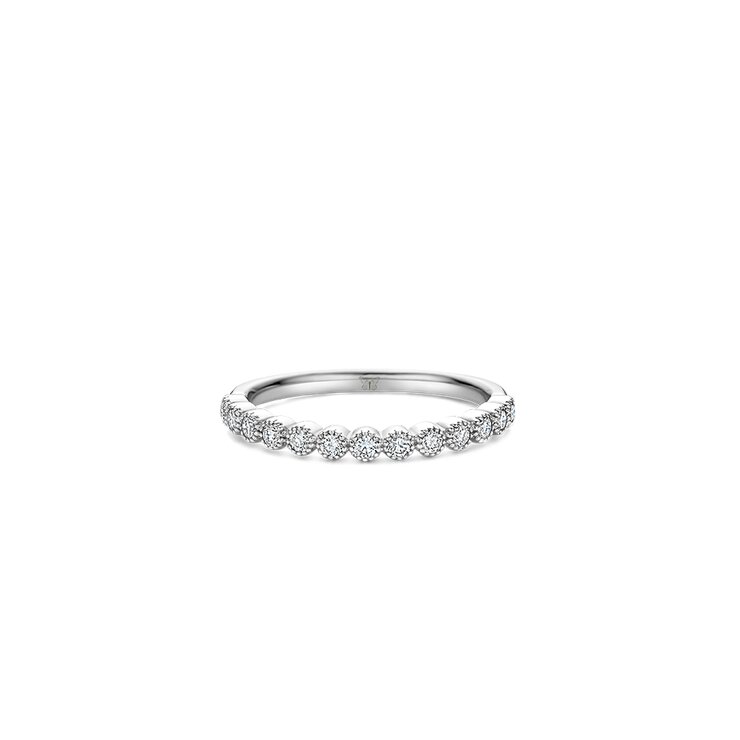 The Exclusive Collection en or blanc 18 ct avec brillant de 0.26 carat