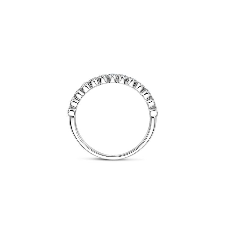 The Exclusive Collection en or blanc 18 ct avec brillant de 0.26 carat