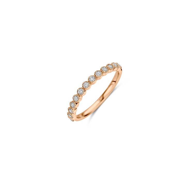 The Exclusive Collection en or blanc 18 ct avec brillant de 0.26 carat