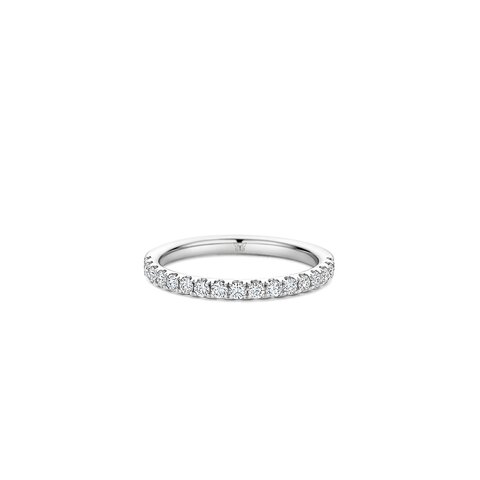 The Exclusive Collection en or blanc 18 ct avec brillant de 0.42 carat