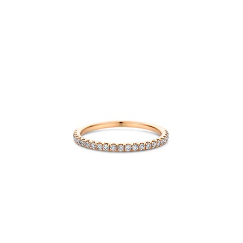 The Exclusive Collection en or rose 18 ct avec brillant de 0.25 carat