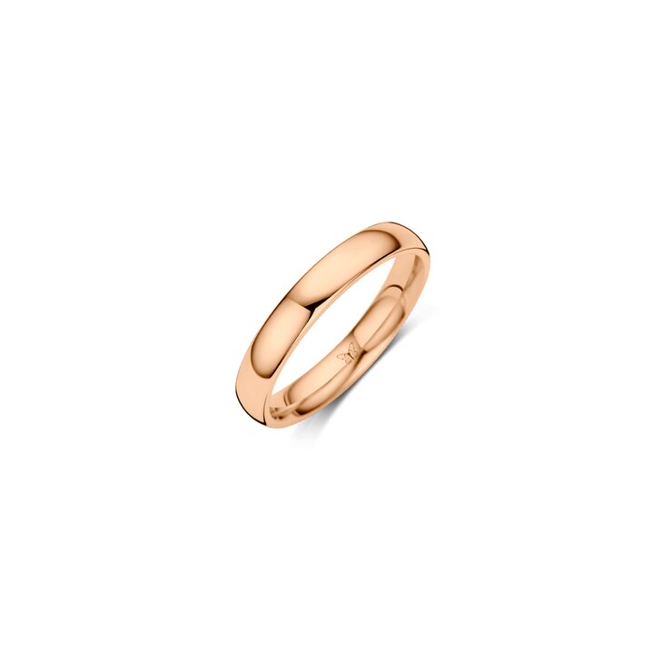 The Exclusive Collection trouwring in wit goud 18kt