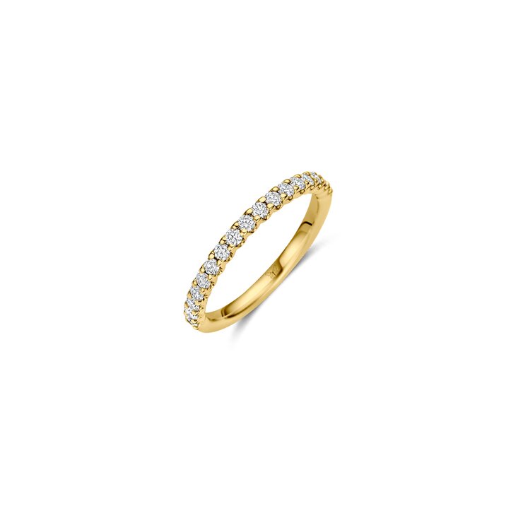 The Exclusive Collection en or blanc 18 ct avec brillant de 0.42 carat