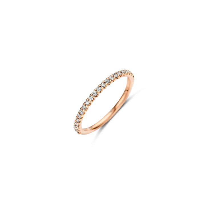 The Exclusive Collection en or jaune 18 ct avec brillant de 0.20 carat