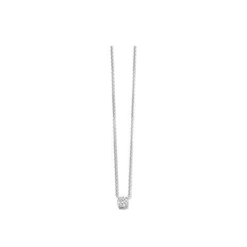 Casteur by Casteur ketting in wit goud 18kt met briljant van 0,40 karaat