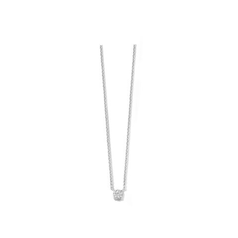 Casteur by Casteur ketting in wit goud 18kt met briljant van 0,28 karaat