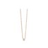 Casteur by Casteur ketting in rosé goud 18kt met briljant van 0,28 karaat - thumb