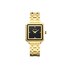 Balmain horloge met een kast in gele pvd-coating, met een wijzerplaat in het zwart en een diameter van 26 mm - thumb