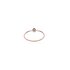 Burato Gioilelli ring in rosé goud 18kt met zwarte briljant van 0,05 karaat - thumb