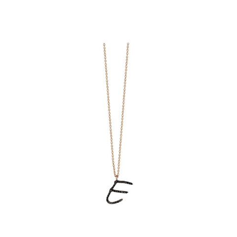 Selected by Casteur ketting in rosé goud 18kt met briljant van 0,15 karaat