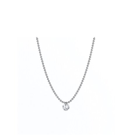 Gellner ketting in wit goud 18kt met briljant van 0,18 karaat