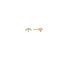 boucles d'oreilles Atelier P. en or jaune 18 ct avec brillant de 0.15 carat - thumb