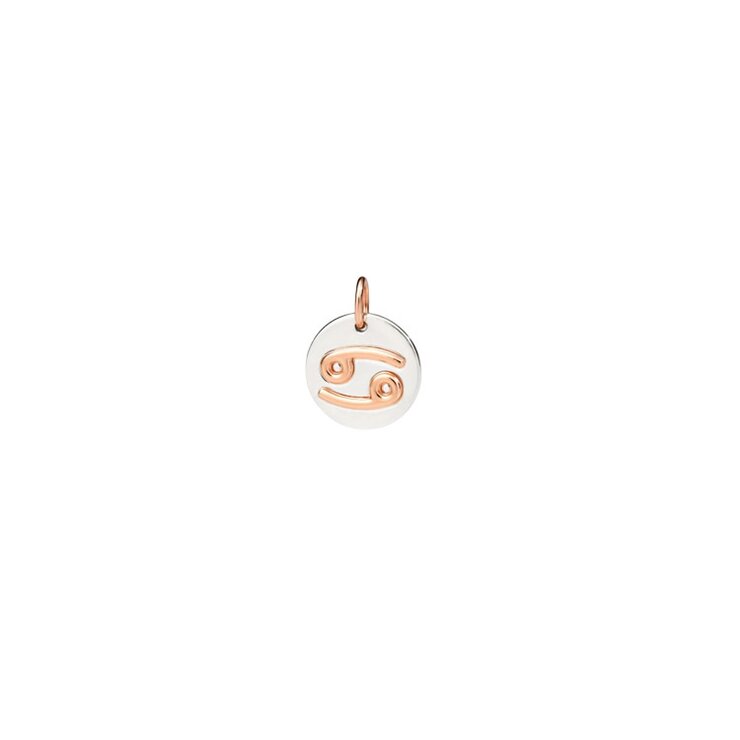 pendentif DoDo en or rose 9 ct et argent