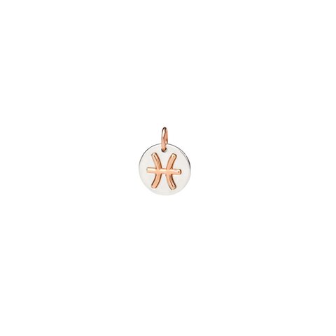 pendentif DoDo en or rose 9 ct et argent