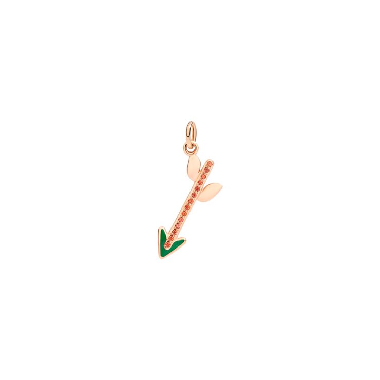 pendentif DoDo en or rose 9 ct