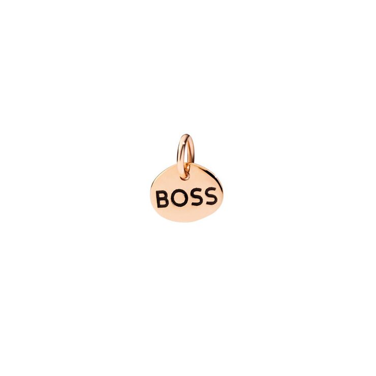 pendentif DoDo en or rose 9 ct