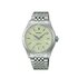 montre Seiko avec un boîtier en acier, un cadran vert et un diamètre de 38 mm - thumb