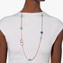 collier Pomellato en or rose 18 ct avec topaze bleue & topaze london entouré de briljants de 2,00 karaat - thumb