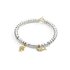 DoDo hanger in geel goud 18kt met tsavoriet als hoofdsteen omringd door bruine briljanten van 0,09 karaat - thumb