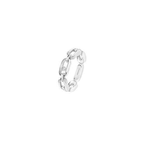 bague Messika en or blanc 18 ct avec brillant de 0.09 carat