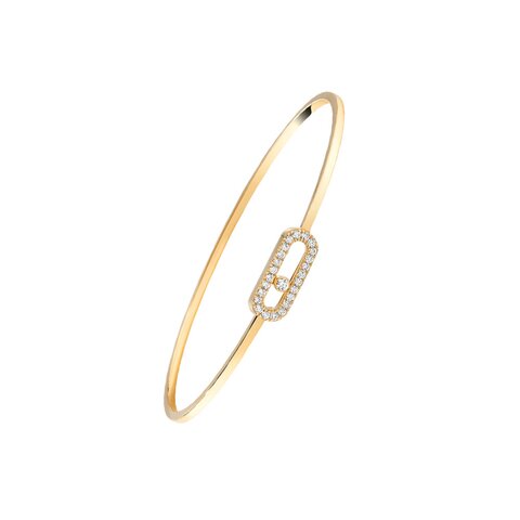 Messika armband in geel goud 18kt met briljant van 0,19 karaat