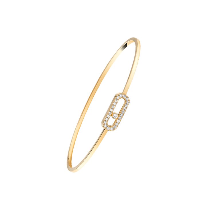 Messika armband in geel goud 18kt met briljant van 0,19 karaat