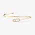 Messika armband in geel goud 18kt met briljant van 0,19 karaat - thumb