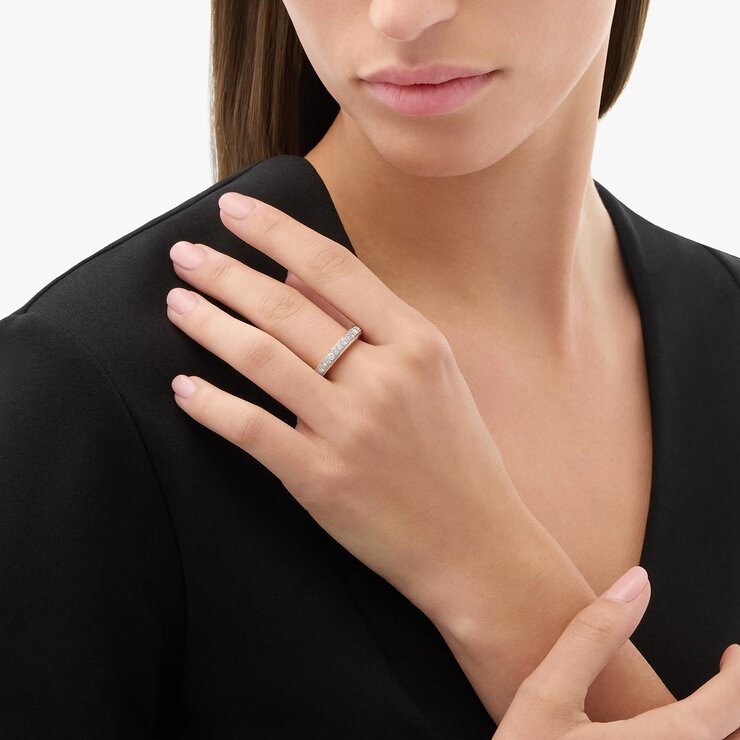 Pomellato ring in rosé goud 18kt met briljant van 1,06 karaat