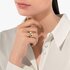 Pomellato ring in rosé goud 18kt met amethist & saffier & robijn - thumb