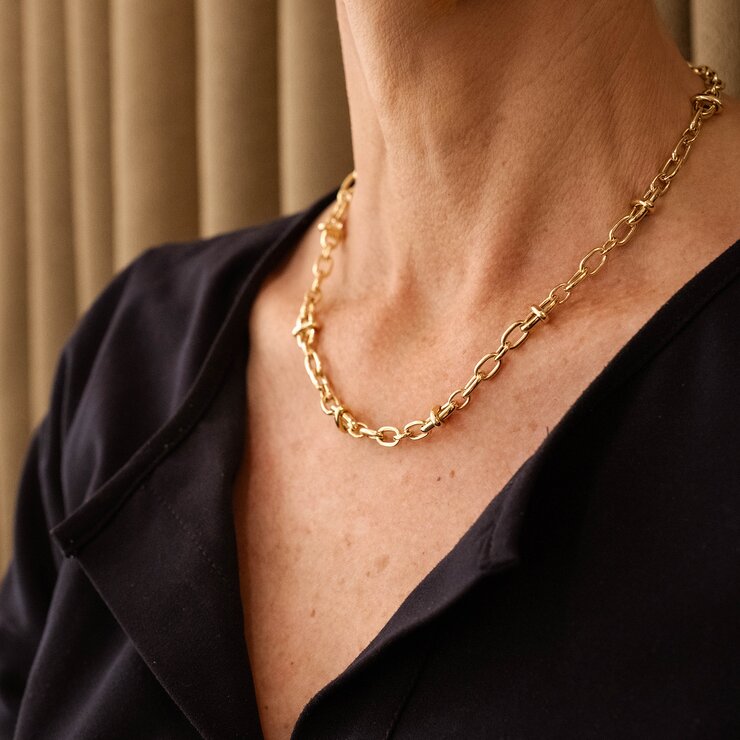collier Pomellato en or jaune 18 ct
