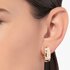 Pomellato oorringen in rosé goud 18kt met briljant van 0,41 karaat - thumb