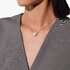 Pomellato ketting in rosé goud 18kt met malachiet & parelmoer omringd door briljanten van 0,04 karaat - thumb