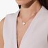 collier Pomellato en or rose 18 ct avec nacre entouré de briljants de 0,04 karaat - thumb