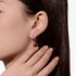 Pomellato oorring in rosé goud 18kt met wittte & bruine briljant van 0,44 karaat - thumb