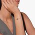 Pomellato armband in rosé goud 18kt met parelmoer omringd door briljanten van 0,03 karaat - thumb