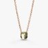 collier Pomellato en or rose 18 ct avec prasiolite - thumb