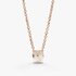 collier Pomellato en or rose 18 ct avec topaze incoloré - thumb