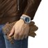 Tissot horloge met een kast in staal, met een wijzerplaat in het blauw en een diameter van 41 mm - thumb