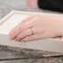 The Exclusive Collection verlovingsring in wit goud 18kt met briljant (ronde diamant) van 0,24 karaat - thumb