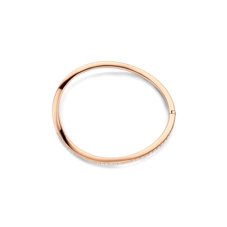 Bigli armband in rosé goud 18kt met briljant van 1,22 karaat