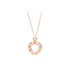 Pomellato ketting in rosé goud 18kt met briljant van 0,07 karaat - thumb