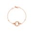 Pomellato armband in rosé goud 18kt met briljant van 0,07 karaat - thumb