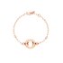 Pomellato armband in rosé goud 18kt met briljant van 0,07 karaat - thumb