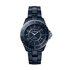 CHANEL horloge met een kast in keramiek, met een wijzerplaat in het blauw en een diameter van 38 mm - thumb