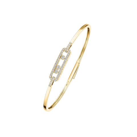 Messika armband in geel goud 18kt met briljant van 0,35 karaat