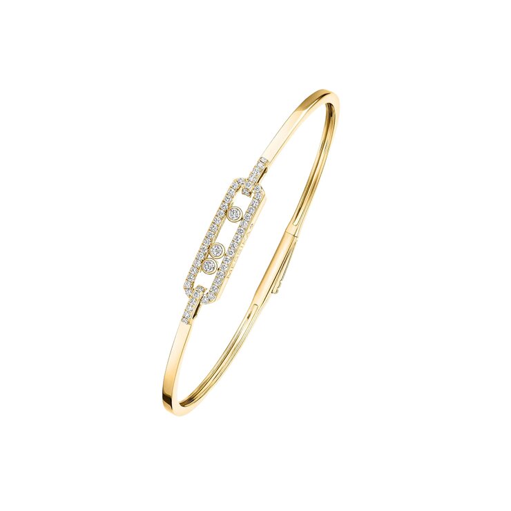 Messika armband in geel goud 18kt met briljant van 0,35 karaat