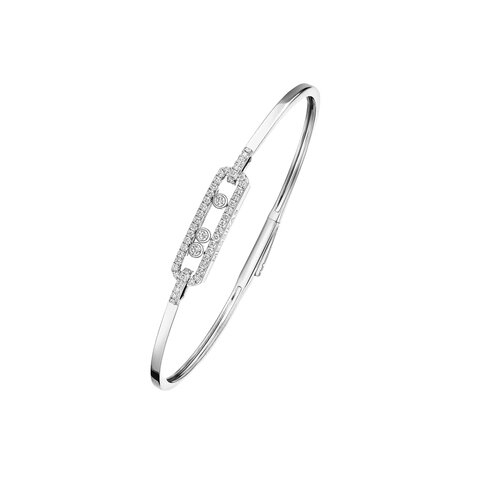 Messika armband in wit goud 18kt met briljant van 0,35 karaat