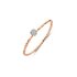 Bigli armband in rosé goud 18kt met briljant van 0,84 karaat - thumb