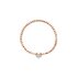 Bigli armband in rosé goud 18kt met briljant van 0,84 karaat - thumb